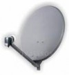 antena parabólica satelital amazonas nueva + lnb. ideal para fta
