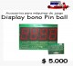 display bono para maquina de juego pin ball 4 digitos/precio: $ 5.000