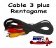 cable 3 plus rentagame/venta mayorista y minorista