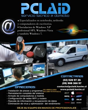  prestadores de Servicio tecnico en Chile en Santiago |  SERVICIO T&Eacute;CNICO DE COMPUTADORES & NOTEBOOK A DOMICILIO, SERVICIO T&Eacute;CNICO INFORMATICO 