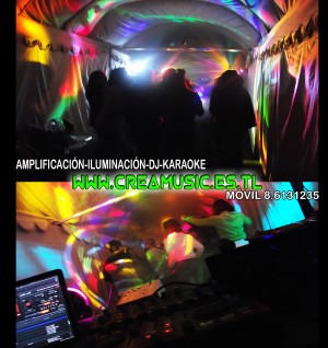 Crea Music Eventos prestadores de Servicio tecnico en Chile en Santiago |  Servico para Fiestas a domicilio, amplificaicon . iluminacion , Dj , Karaoke