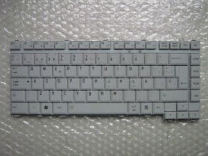 Laptop quality prestadores de Servicio tecnico en Chile en Santiago |  OFERTA! Teclado Toshiba Satellite A200, A300, A305., $19.990, COLOR GRIS, EN ESPA&Ntilde;OL.