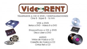 abepub prestadores de Servicio tecnico en Chile en Las Condes |  TRASPASO VHS a DVD - VIDEORENT, Traspaso de videos y digitalizaciones