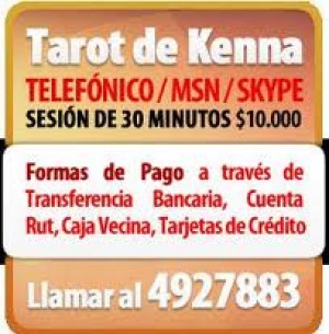 kenna prestadores de Servicio tecnico en Chile en Santiago |  Tarot Telef&oacute;nico amor 4927883, Tarot en Chile