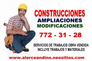 ALERCE ANDINO CONSTRUCCIONES prestadores de Servicio tecnico en Chile en Quinta Normal |  CONSTRUCCIONES - AMPLIACIONES - MODIFICACIONES, SERVICIOS DE CONSTRUCCION - MODALIDAD OBRA VENDIDA