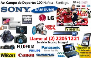 Servicio Tecnico CEN prestadores de Servicio tecnico en Chile en &Ntilde;u&ntilde;oa |  CEN servicio tecnico de televisores y camaras sony canon lg samsung nikon, Atenci&oacute;n Santiago y Todo Chile