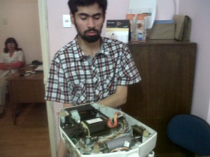 sebastian acu&ntilde;a negrete prestadores de Servicio tecnico en Chile en Santiago |  Reparacion autorefractometro con queratometro nidek ark-1a potec, Calibracion mantencion certficacion reparacion