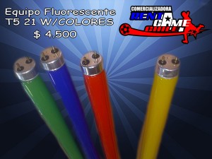 RENTAGAME CHILE prestadores de Servicio tecnico en Chile en Santiago |  Equipo fluorescente t5 21w colores/ precio: $ 4500, Ahorre hasta un 50% de energia electrica