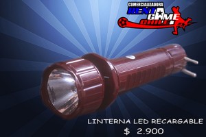 RENTAGAME CHILE prestadores de Servicio tecnico en Chile en Santiago |  Linterna led recargable, no requiere pilas/precio: $ 2900, Ahorre hasta un 90% de energia electrica, con la iluminacion led