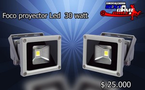 RENTAGAME CHILE prestadores de Servicio tecnico en Chile en Santiago |  Foco proyector led  30 watt/ $  25.000, Iluminacion led