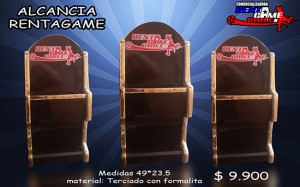 RENTAGAME CHILE prestadores de Servicio tecnico en Chile en Santiago |  Alcancia rentagame dise&ntilde;o exclusivo precio: $ 9.900, Oferta de rentagame chile