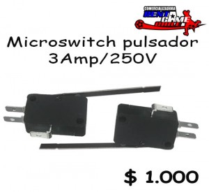 RENTAGAME CHILE prestadores de Servicio tecnico en Chile en Santiago |  Microswitch pulsador, 3amp, 250volt precio oferta rentagame$ 1.000, Oferta de rentagame chile
