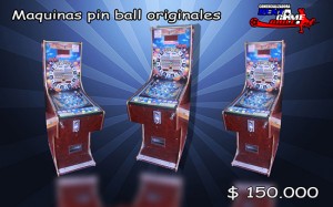 RENTAGAME CHILE prestadores de Servicio tecnico en Chile en La Cisterna |  Maquinas pin ball originales/precio: $ 150.000 pesos, Maquinas de juego, novedosas y precios convenientes