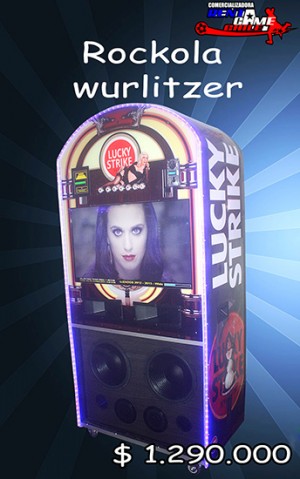 RENTAGAME CHILE prestadores de Servicio tecnico en Chile en Santiago |  Rockola - wurlitzer / precio irresistible: $ 1.290.000, Maquinas de juego, novedosas y precios convenientes