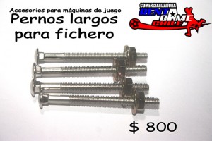 RENTAGAME CHILE prestadores de Servicio tecnico en Chile en La Cisterna |  Pernos largos para fichero 2 pulgadas/precio: $ 800 pesos, Maquinas de juego/rentagame: accesorios,repuestos, servicio tecnico