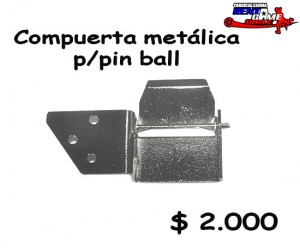 RENTAGAME CHILE prestadores de Servicio tecnico en Chile en Santiago |  Compuerta met&aacute;lica para maquina de juego pin ball precio: $ 2.000, Rentagame: maquinas de juego:  accesorios,repuestos, servicio tecnico