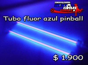 RENTAGAME CHILE prestadores de Servicio tecnico en Chile en Santiago |  Tubo fluor azul pinball/precio: $ 1.900 pesos, Rentagame: maquinas de juego:  accesorios,repuestos, servicio tecnico