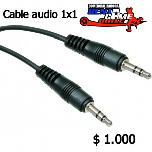 RENTAGAME CHILE prestadores de Servicio tecnico en Chile en La Cisterna |  Cable audio 1x1 precio oferta: $ 1.000, Rentagame: maquinas de juego:  accesorios,repuestos, servicio tecnico