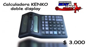 RENTAGAME CHILE prestadores de Servicio tecnico en Chile en La Cisterna |  Calculadoras kenko doble display precio: $ 3.000, Rentagame: maquinas de juego:  accesorios,repuestos, servicio tecnico