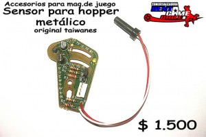 RENTAGAME CHILE prestadores de Servicio tecnico en Chile en La Cisterna |  Sensor para hopper metalico/original taiwanes precio: $ 1.500 pesos, Rentagame: maquinas de juego:  accesorios,repuestos, servicio tecnico