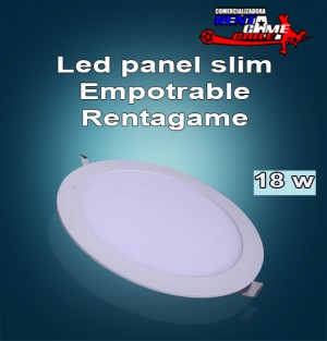 Rentagame chile prestadores de Servicio tecnico en Chile en Santiago |  Led panel slim rentagame  18 watt/empotrable $ 19.990, Iluminacion led, ahorre hasta un 90% de energia electrica
