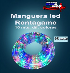 Rentagame chile prestadores de Servicio tecnico en Chile en Santiago |  Manguera led rentagame /10 mts. dif. colores $ 12.900, Iluminacion led, ahorre hasta un 90% de energia electrica