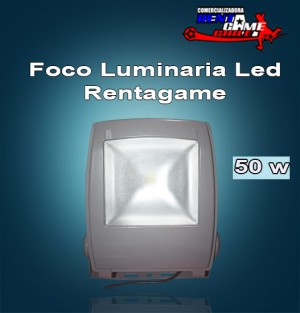 Rentagame chile prestadores de Servicio tecnico en Chile en Santiago |  Foco luminaria led rentagame / 50 watt $ 40.000, Iluminacion led, ahorre hasta un 90% de energia electrica