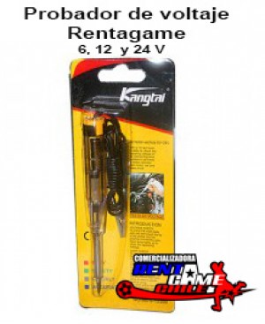 Rentagame chile prestadores de Servicio tecnico en Chile en La Cisterna |  Probador de voltaje rentagame / 6, 12  y 24 volt, Rentagame: maquinas de juego,accesorios, repuestos y serv. tecnico