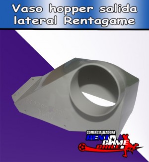 Rentagame chile prestadores de Servicio tecnico en Chile en Santiago |  Vaso hopper salida lateral rentagame/venta mayorista y mironista, Rentagame: maquinas de juego,accesorios, repuestos y serv. tecnico