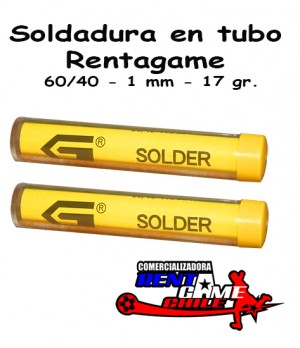 Rentagame chile prestadores de Servicio tecnico en Chile en La Cisterna |  Soldadura en tubo 60/40 - 1 mm/maquinas de juego, Rentagame: maquinas de juego,accesorios, repuestos y serv. tecnico