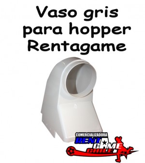Rentagame chile prestadores de Servicio tecnico en Chile en La Cisterna |  Vaso gris para hopper rentagame/maquinas de juegos, Rentagame: maquinas de juego,accesorios, repuestos y serv. tecnico