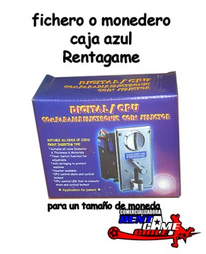 Rentagame chile prestadores de Servicio tecnico en Chile en La Cisterna |   fichero o monedero caja azul rentagame/maquinas de juego, Rentagame: maquinas de juego,accesorios, repuestos y serv. tecnico
