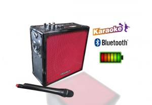 Rentagame chile prestadores de Servicio tecnico en Chile en La Cisterna |  Parlante portatil karaoke bluetooth, recargable,con micr&oacute;fono incluido, Rentagame: maquinas de juego,accesorios, repuestos y serv. tecnico