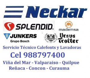 Calefonts prestadores de Servicio tecnico en Chile en Vi&ntilde;a del Mar |  Trotter junkers gasfiter calefont y lavadoras cel 988797400 vi&ntilde;a del m, Neckar splendid mademsa trotter junkers gasfiter lavadoras urgencia