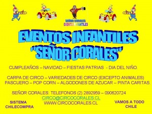 Mauricio Corales prestadores de Servicio tecnico en Chile en Santiago |  PROMOCION SHOW INFANTIL NAVIDAD 2008, ANIMACION INFANTIL CON PAYASITOS CIRCENSES