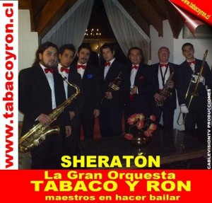 ORQUESTA TABACO Y RON prestadores de Servicio tecnico en Chile en Las Condes |  ORQUESTA BAILABLE TABACO Y RON, MATRIMONIOS Y EVENTOS